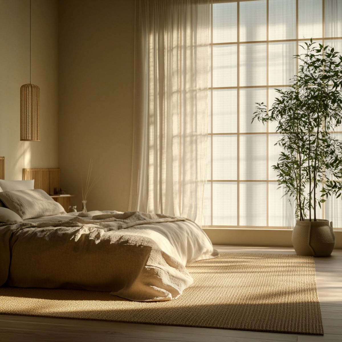 Idée de couleur pour une chambre adulte zen : palettes pour une ambiance apaisante