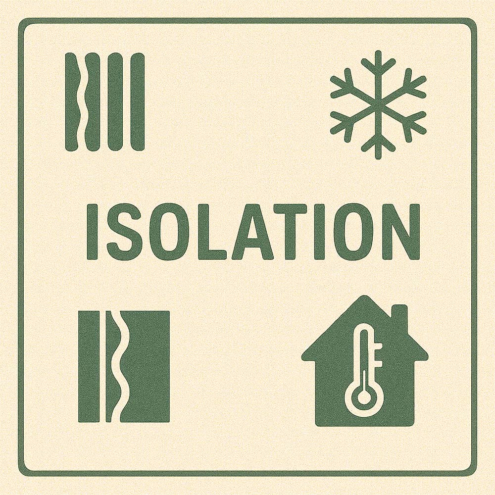 Isolation thermique (Int/Ext)