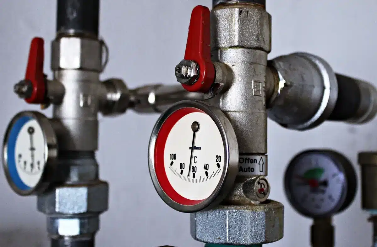 Tableau de consommation énergétique domestique pour chauffage sur 100 m²