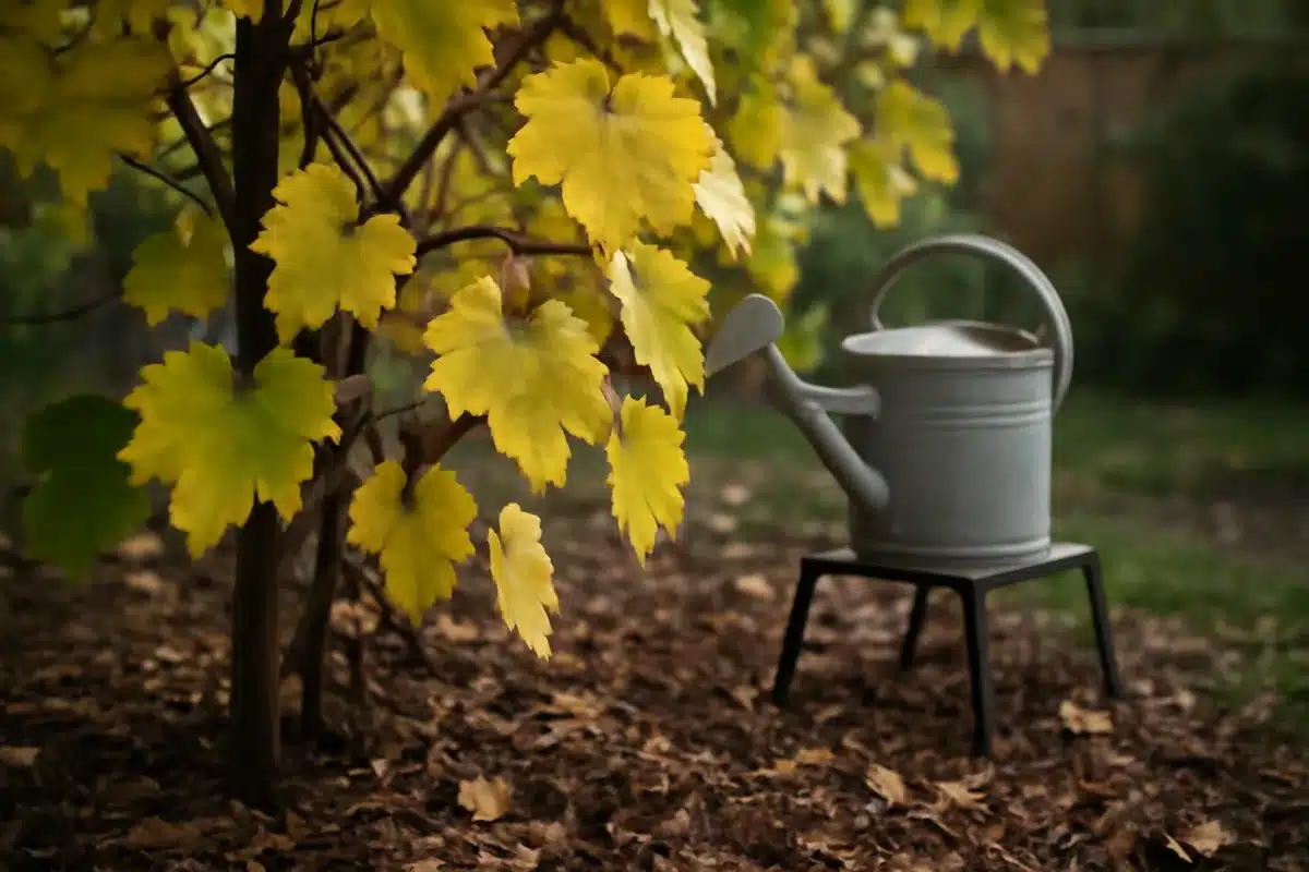 Feuilles de vigne qui jaunissent en été : causes, risques et solutions