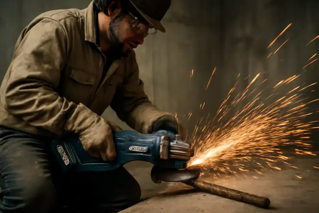 Meuleuse d'angle Makita GA050G 40V XGT : puissance et performances pro