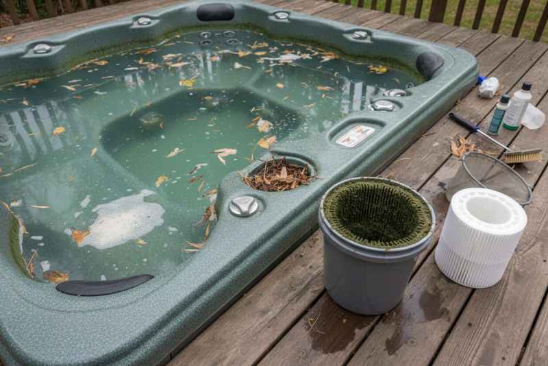 Que se passe-t-il si on ne prend pas soin du filtre de son spa ? IM2E Habitat