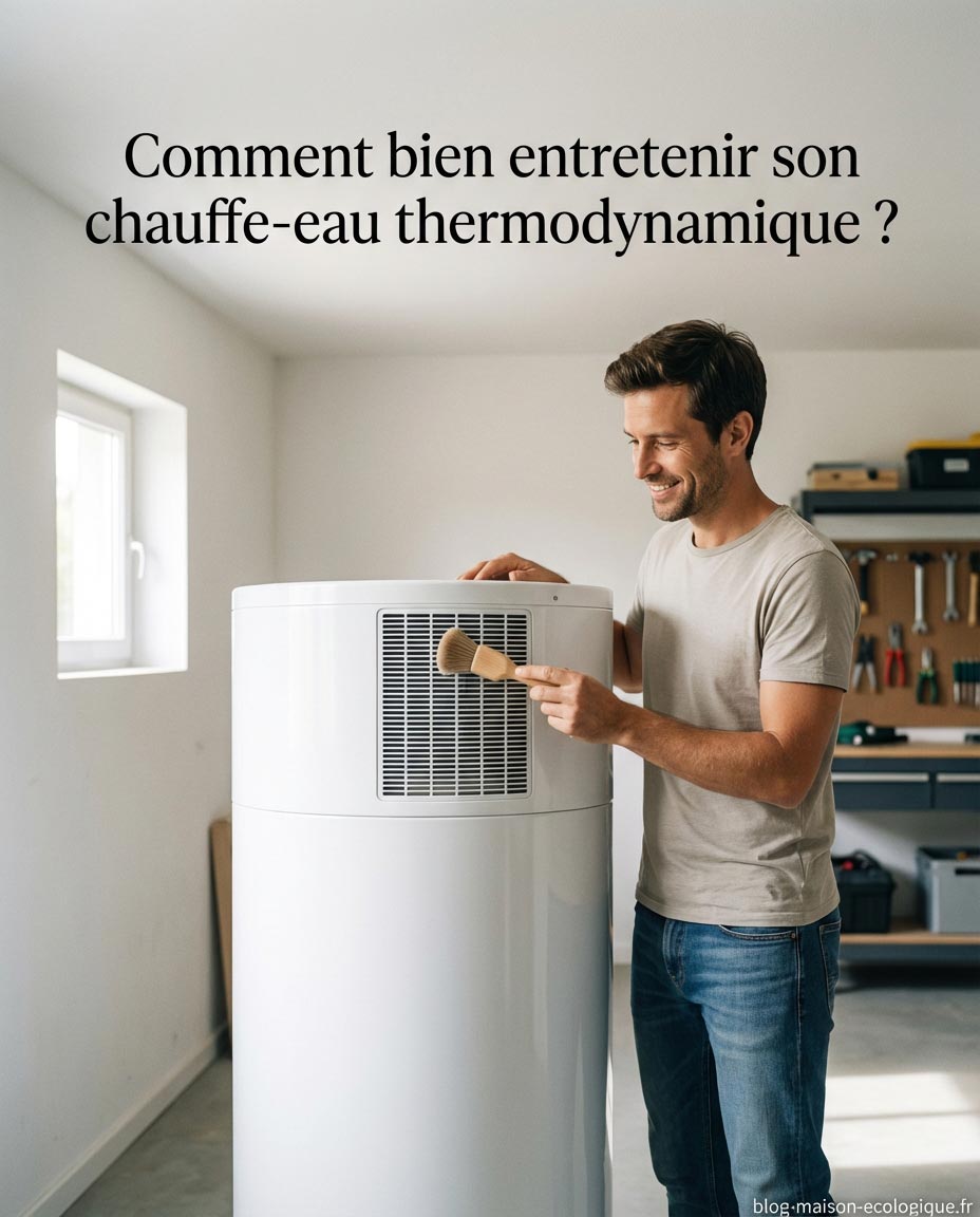Comment entretenir un chauffe-eau thermodynamique ?