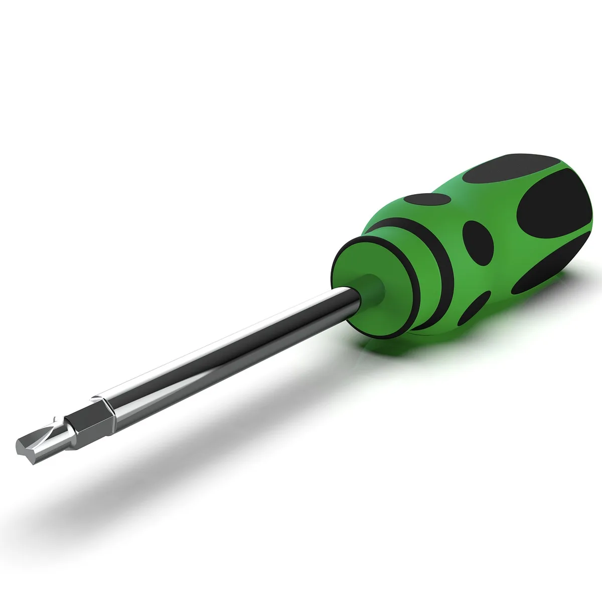 Outils sur un établi et une vis dont la tête est nettoyée, pièce immobilisée par un serre-joint