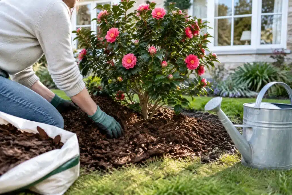 Engrais pour camélias : quel choix, quand l'appliquer et sous quelle forme