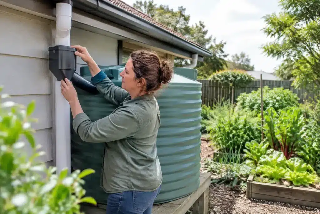 Installer un système de collecte d'eau de pluie
