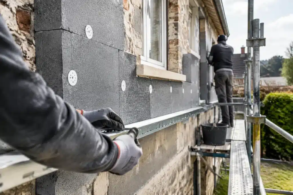 Isoler par l'extérieur pour limiter les ponts thermiques sans endommager la façade