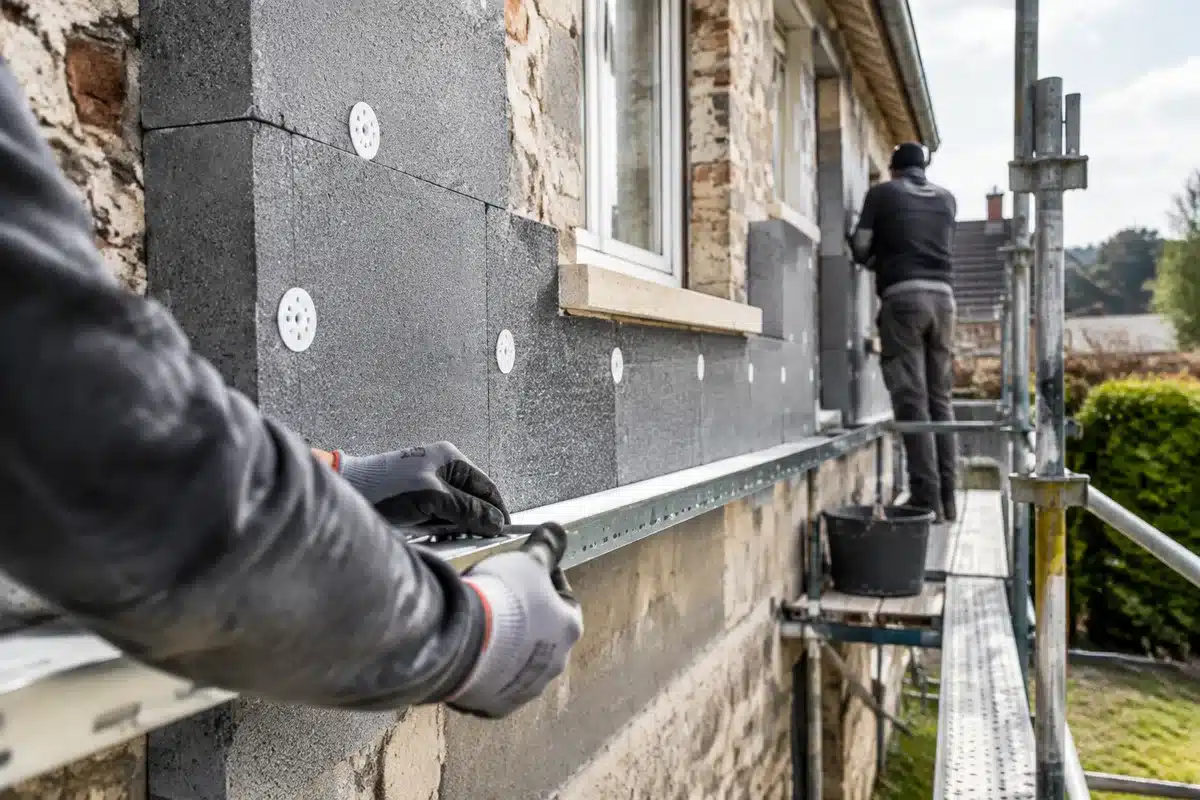 Isoler par l'extérieur pour limiter les ponts thermiques sans endommager la façade