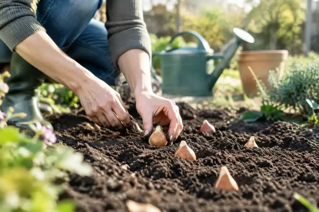 Planter les bulbes de printemps en septembre : comment faire